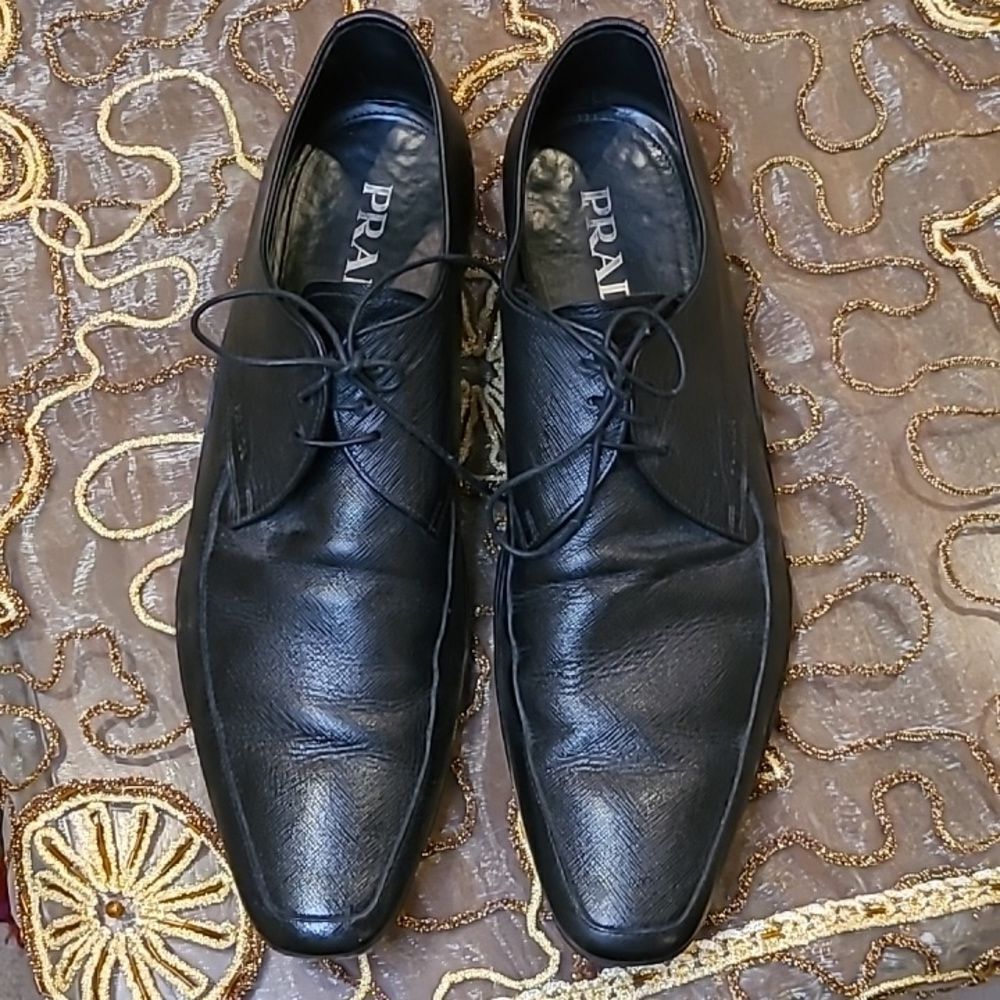 PRADA Lace Up Men's Shoes 9